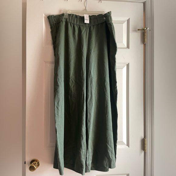 LOFT Pants & Jumpsuits Nwt Womens Loft Pull On Linen Pants Xxl